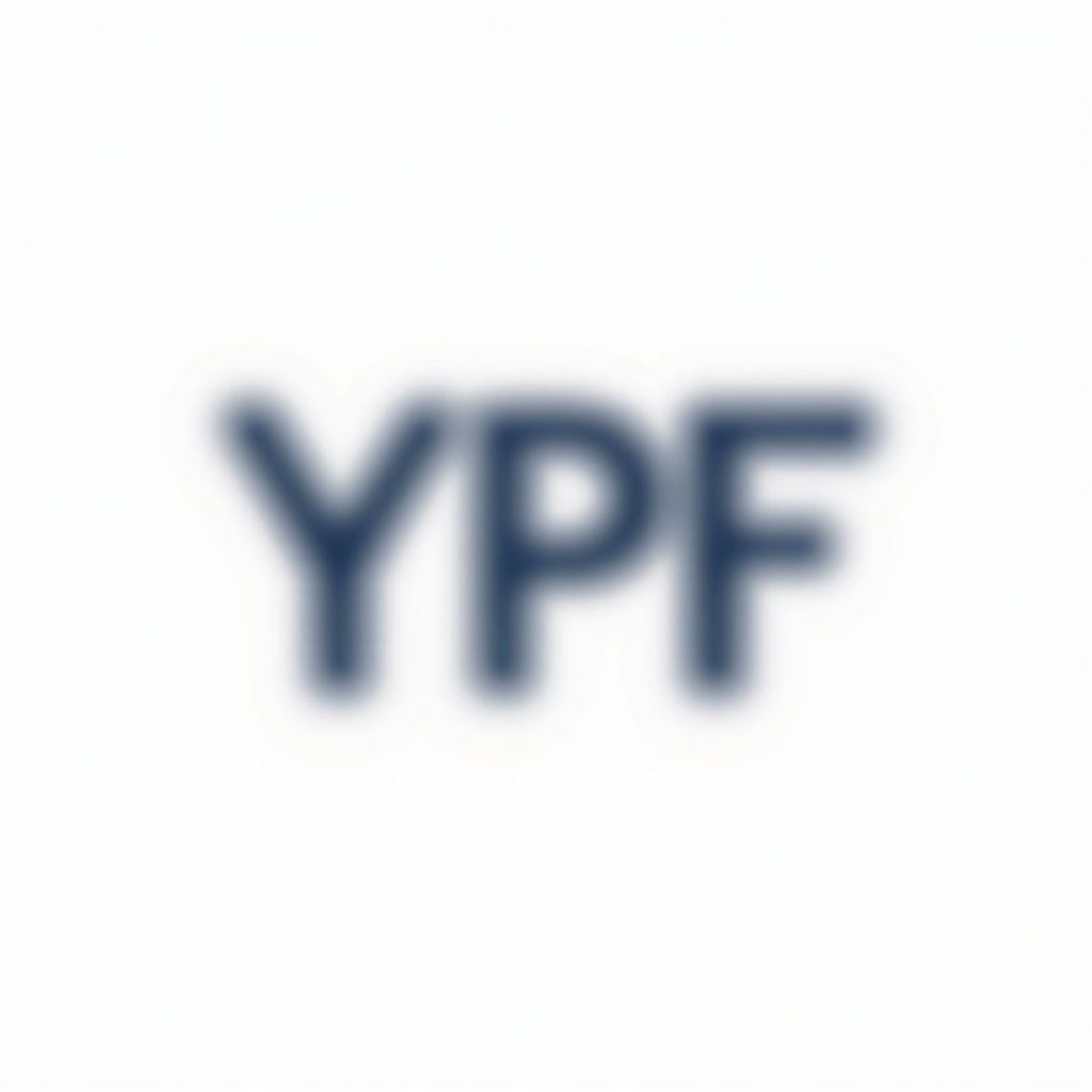 Logo de YPF, proveedor de combustibles