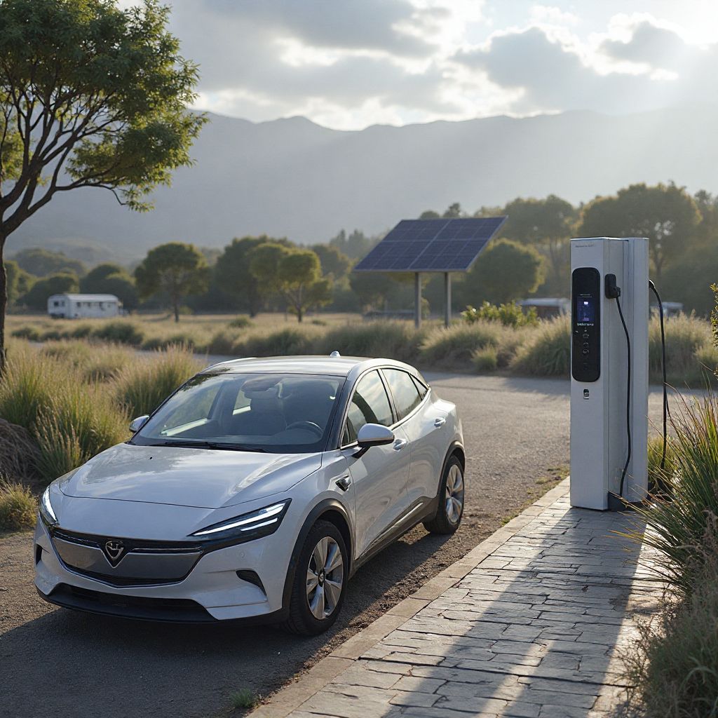 Punto de carga para vehículos eléctricos