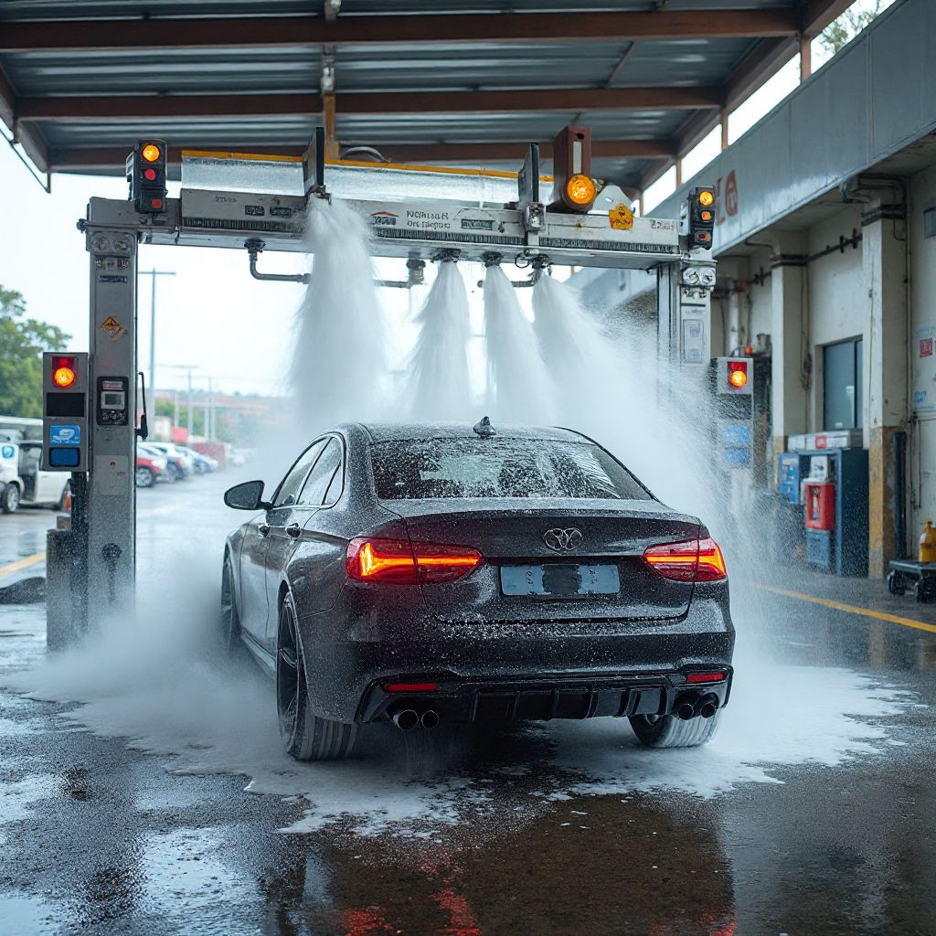 Servicio de lavado de autos