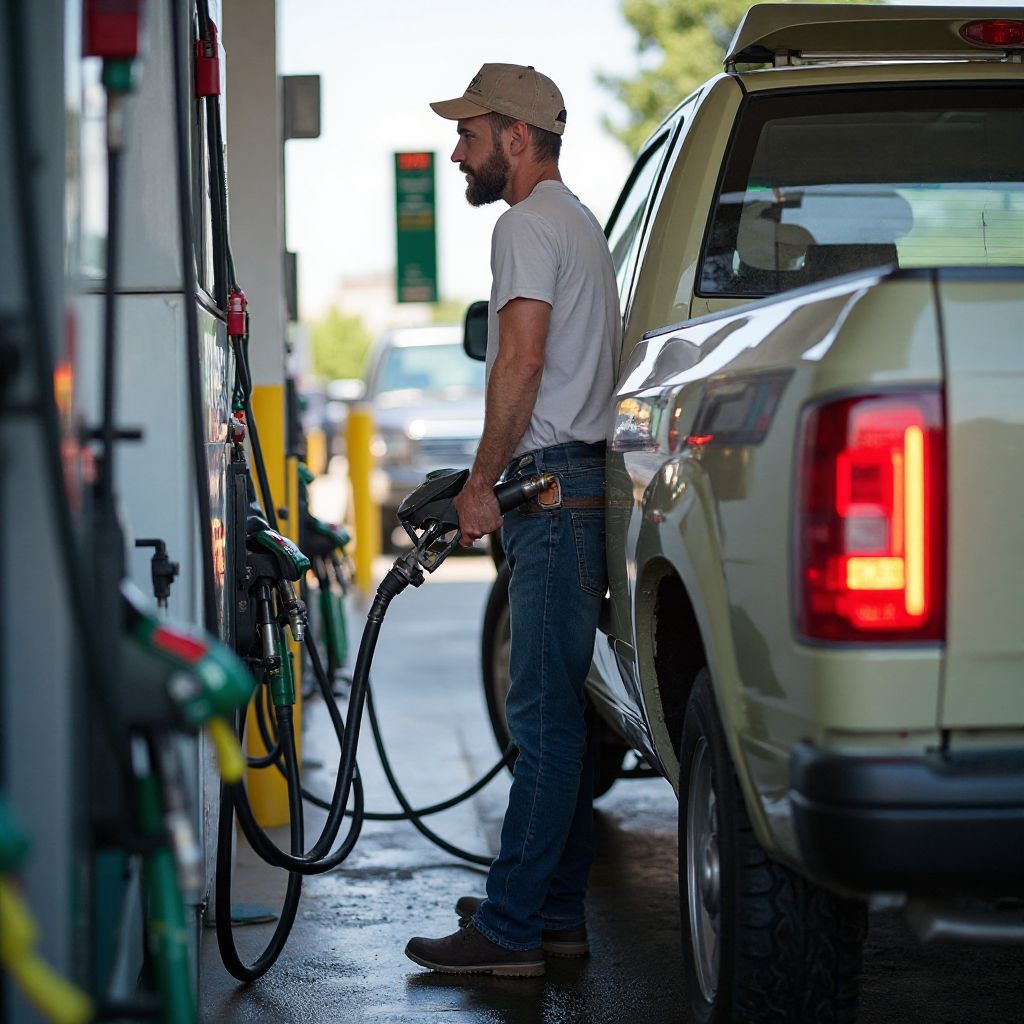 Surtidor de PUMA con Diesel