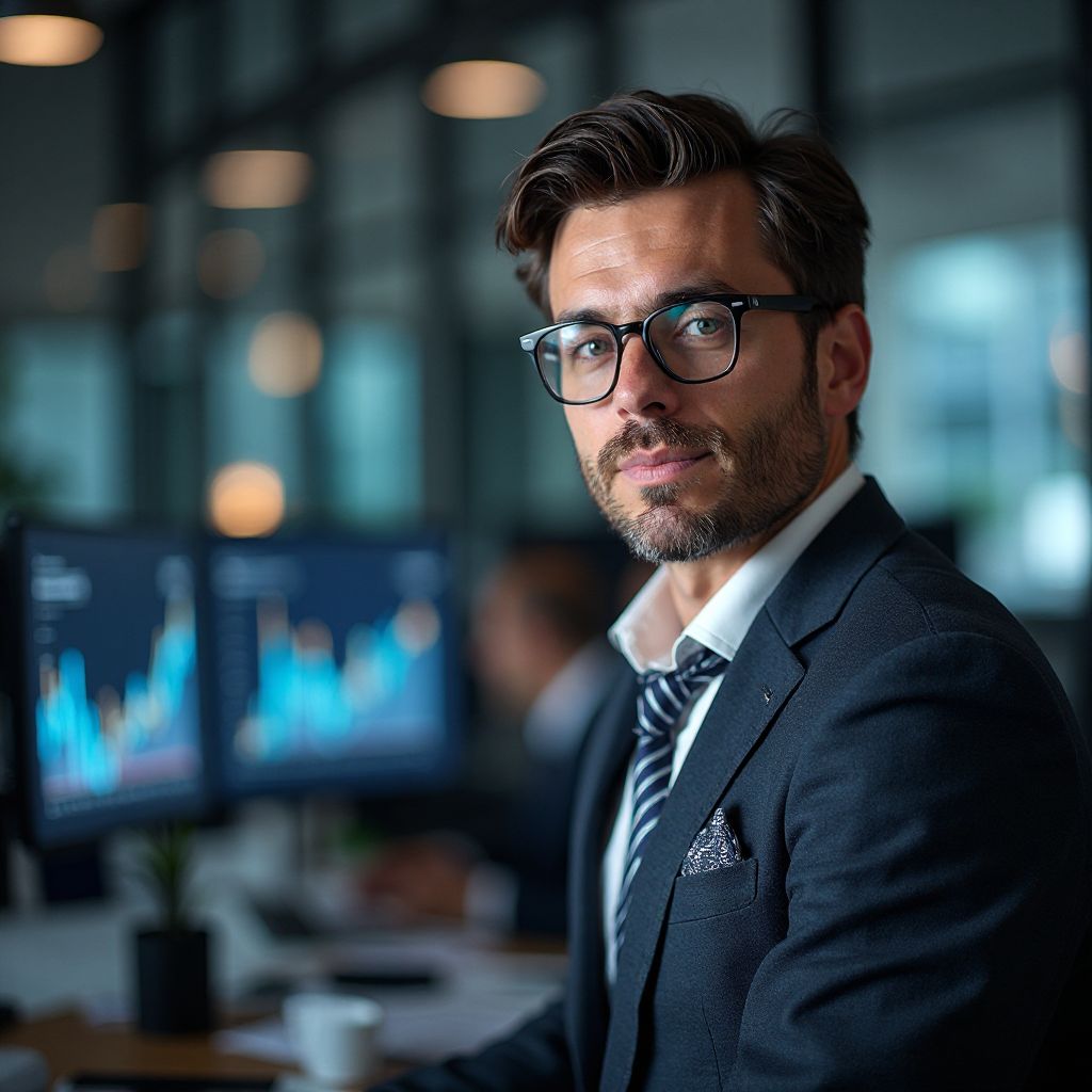 Foto de Matías Acosta, Director Financiero