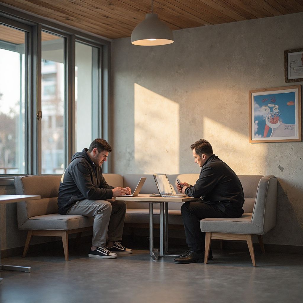 Zona de WiFi y descanso